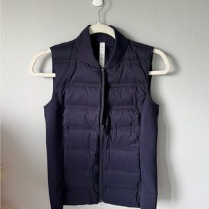 Lululemon Athletica Dark Blue Puffer Vest